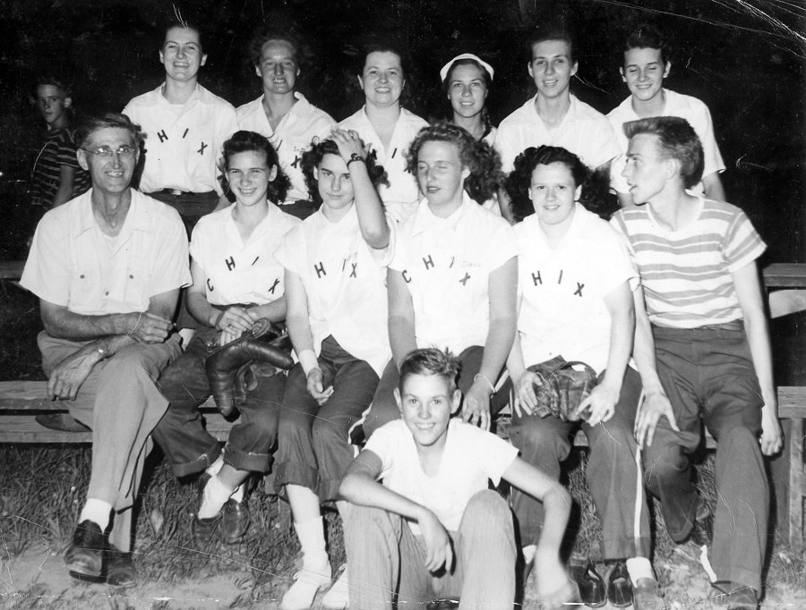 Livernois, Lawrence and girl's baseball team